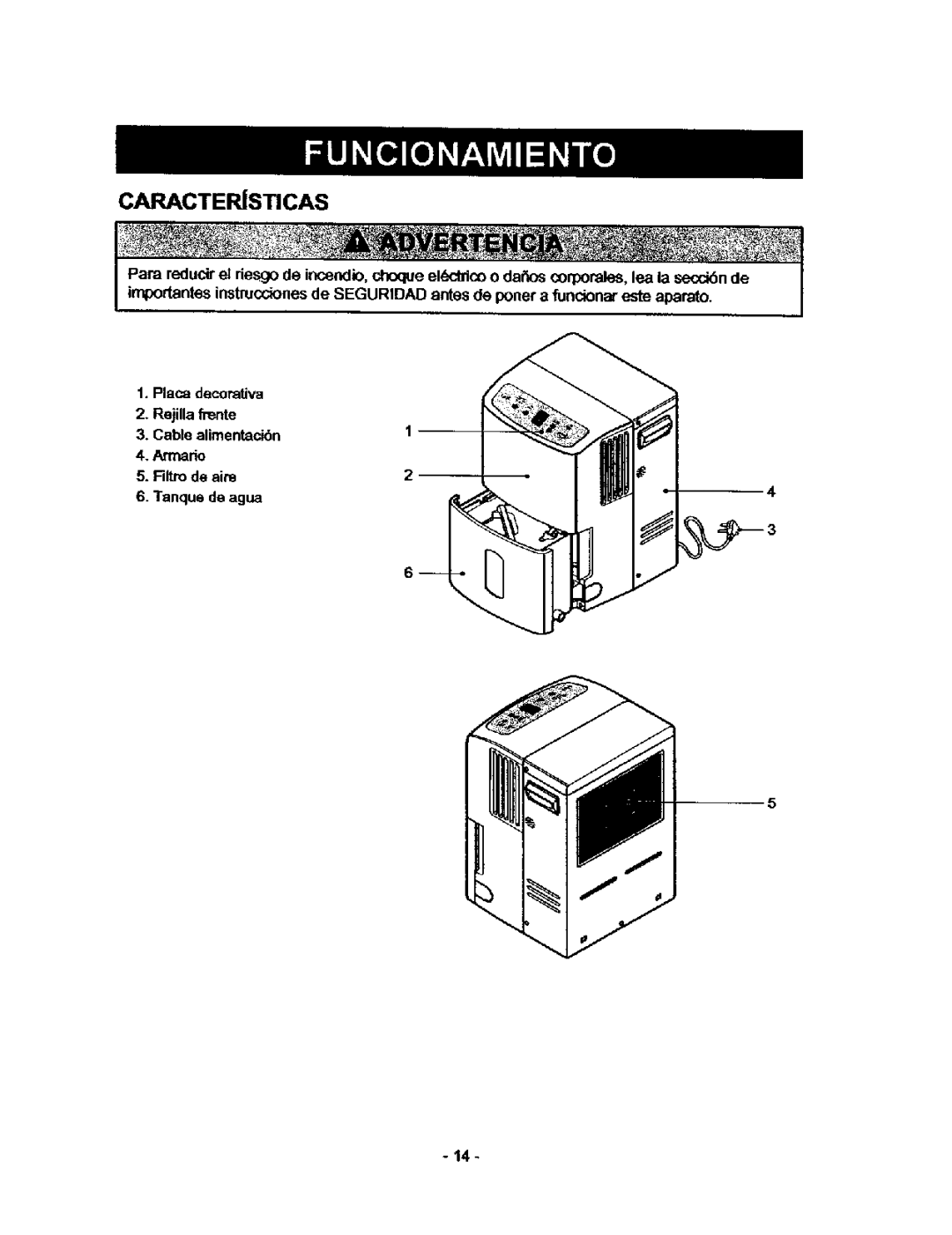 Kenmore 580.53701, 580.53509 owner manual Caracterjsticas 