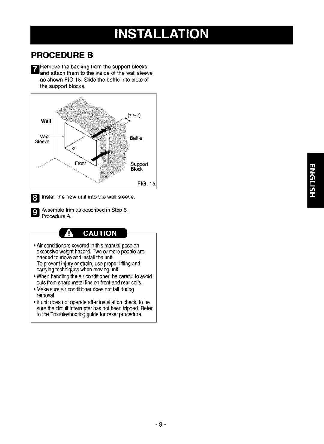 Kenmore 580.75135, 580.75085, 580.75116 owner manual Airconditionerscoveredinthismanualposean 