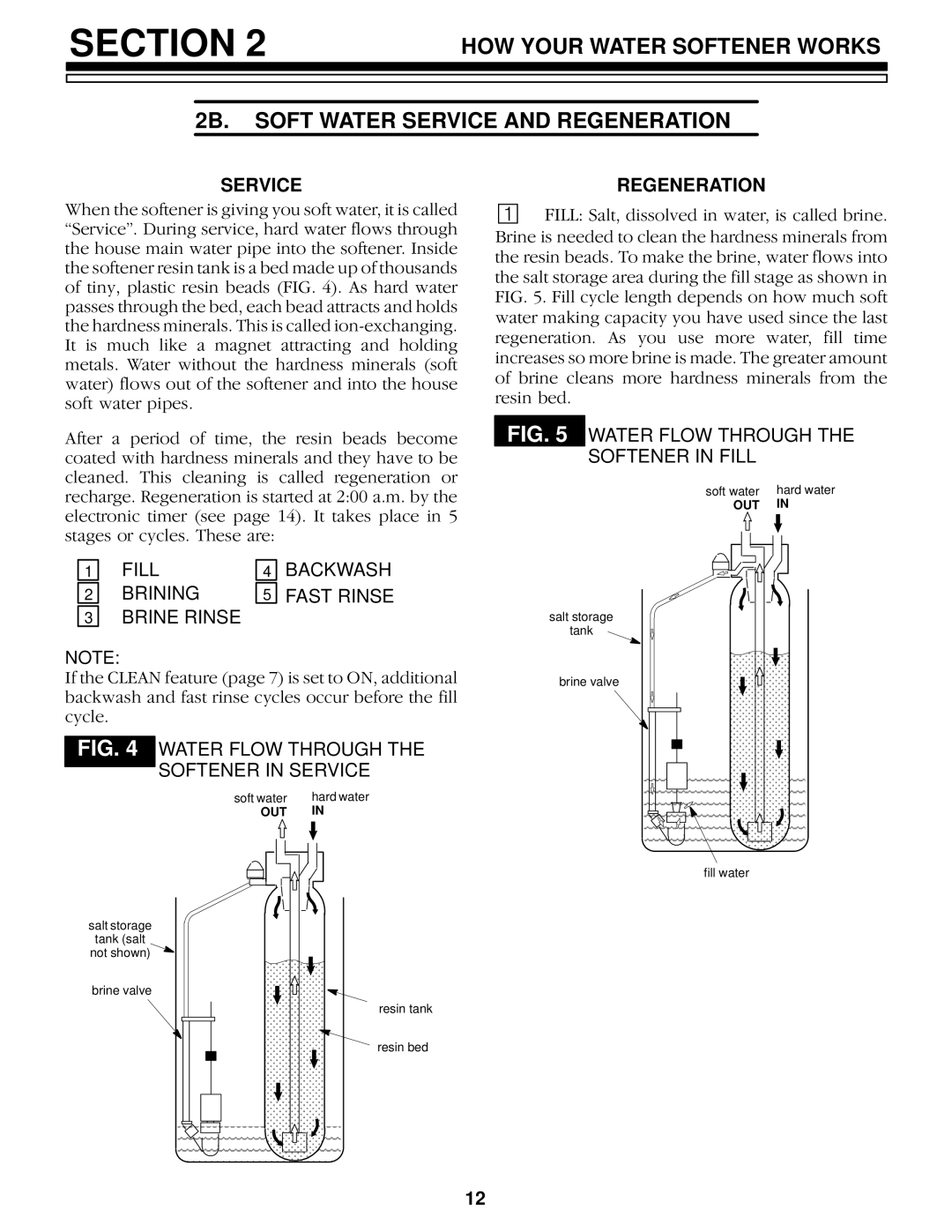 Kenmore 625.34859, 625.34857 owner manual Service, Fill Backwash Brining Fast Rinse Brine Rinse, Regeneration 