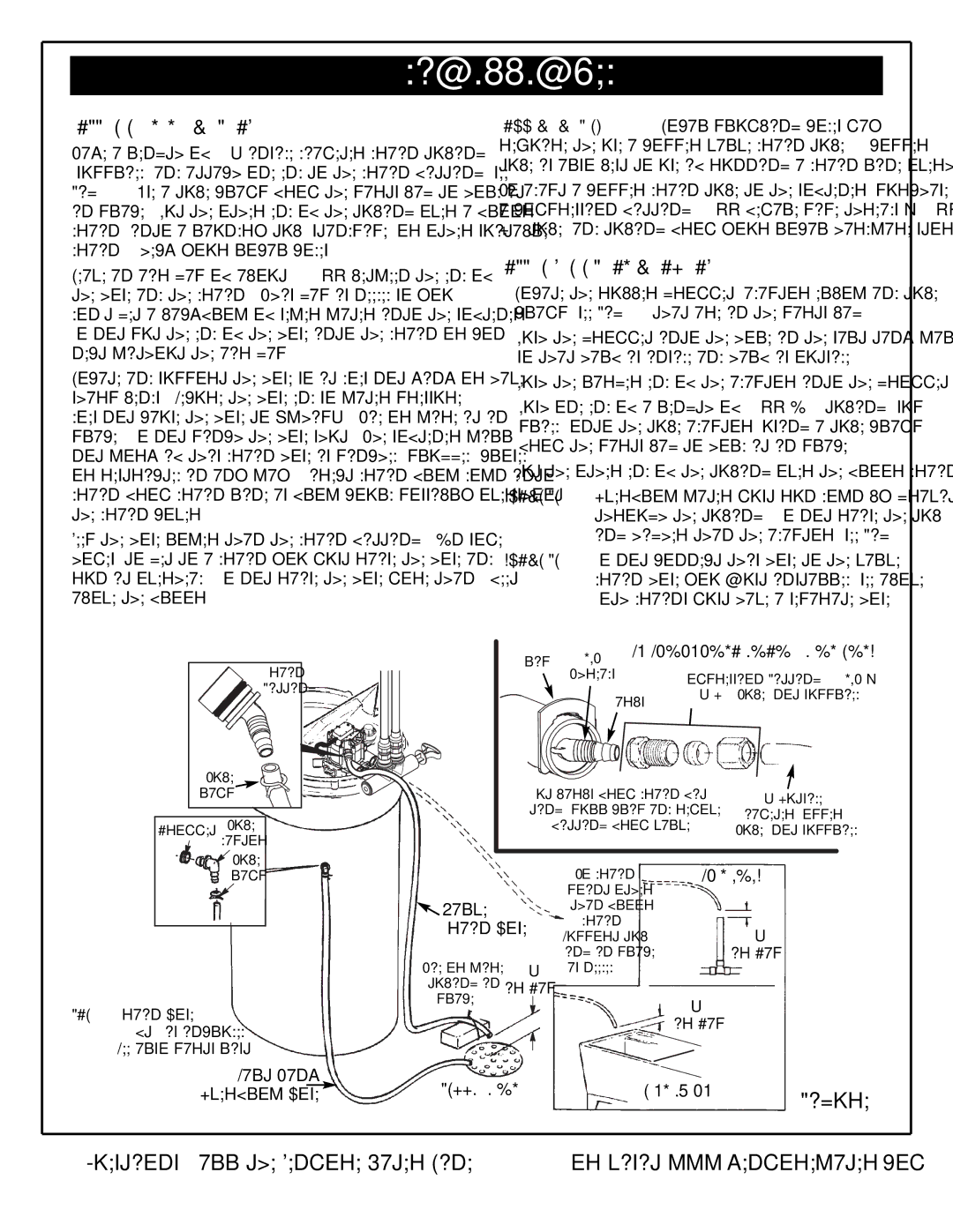 Kenmore 625.385200 manual Connect the Valve Drain Hose 