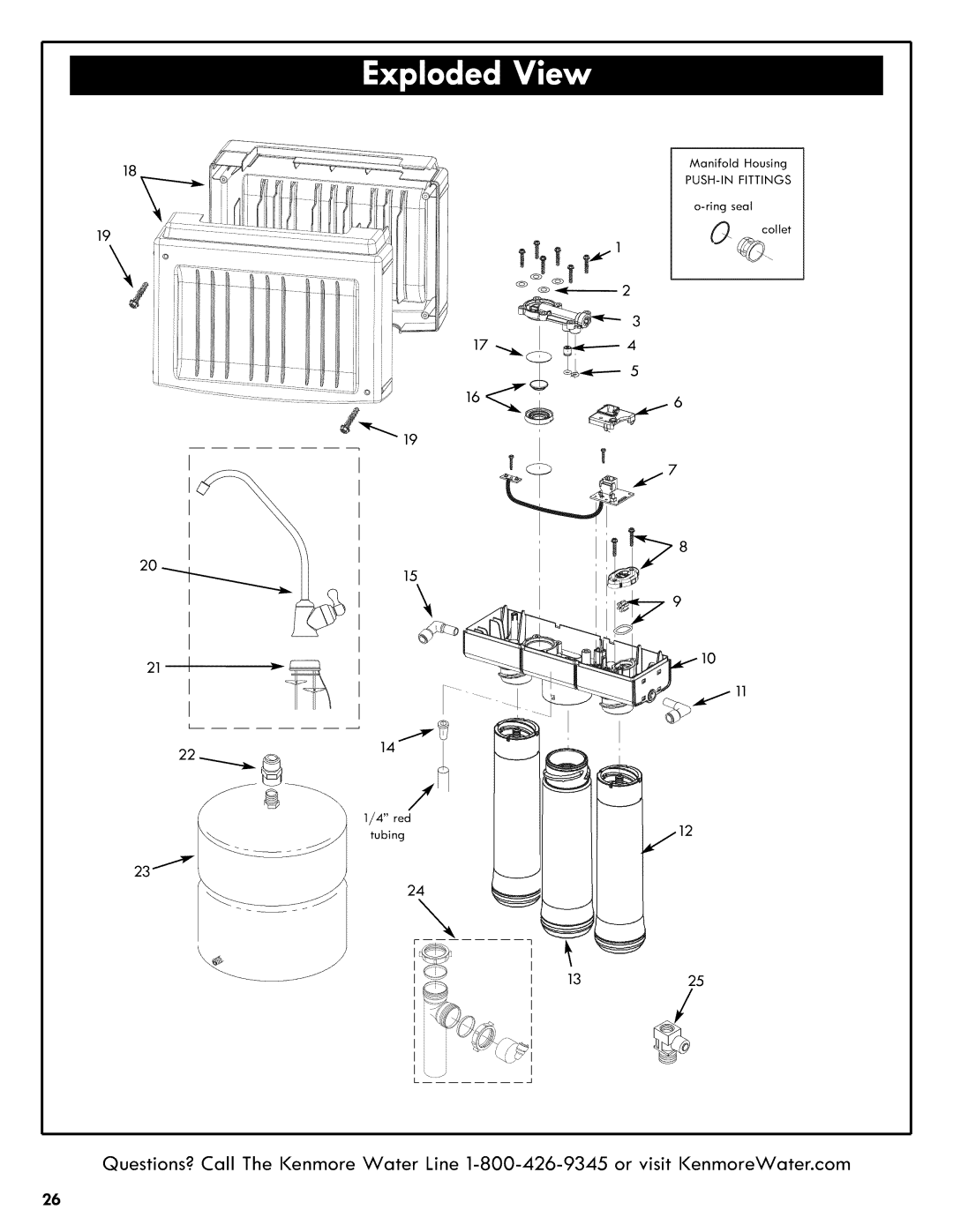 Kenmore 625.38556 owner manual 4 f 