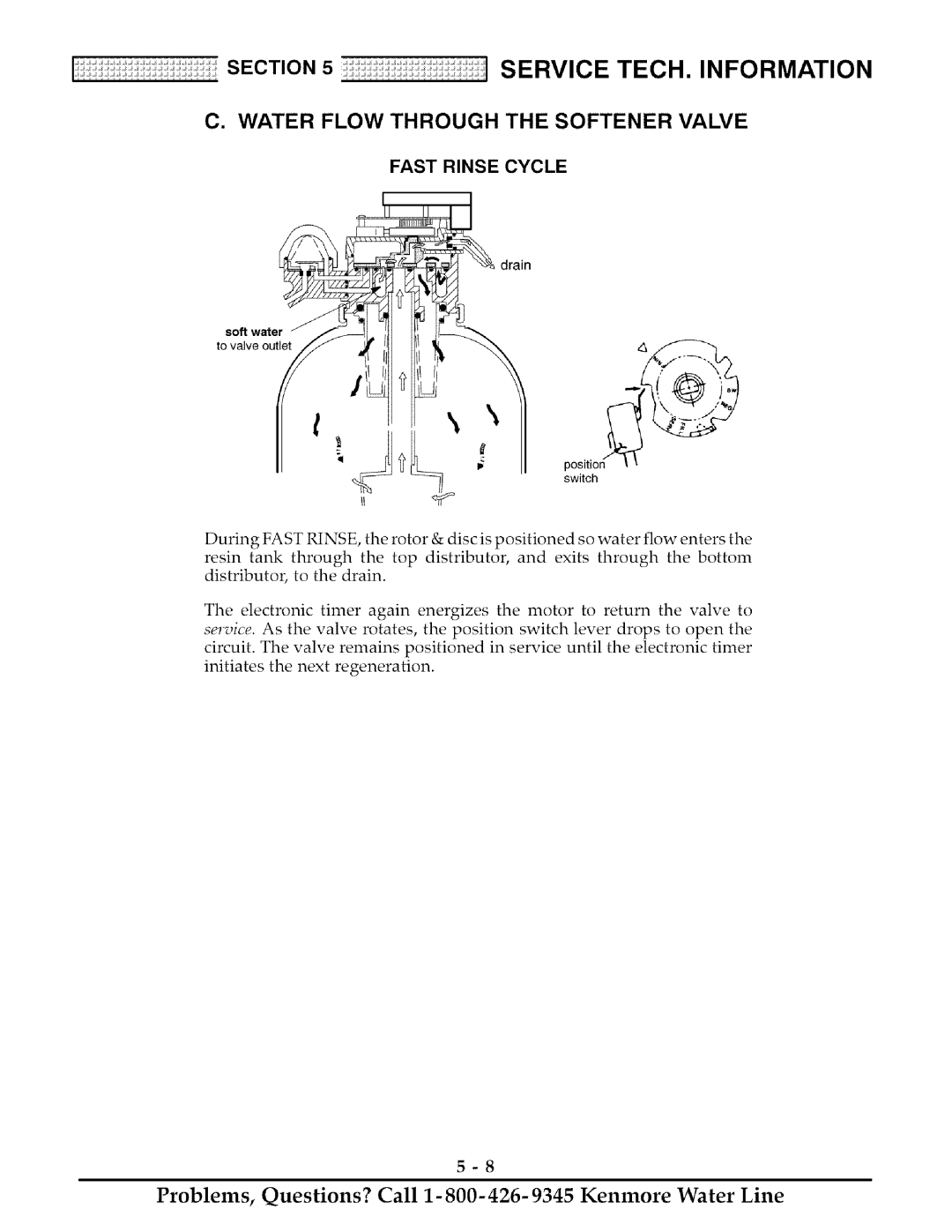 Kenmore 625.38818, 625.38817 owner manual Fast Rinse Cycle 