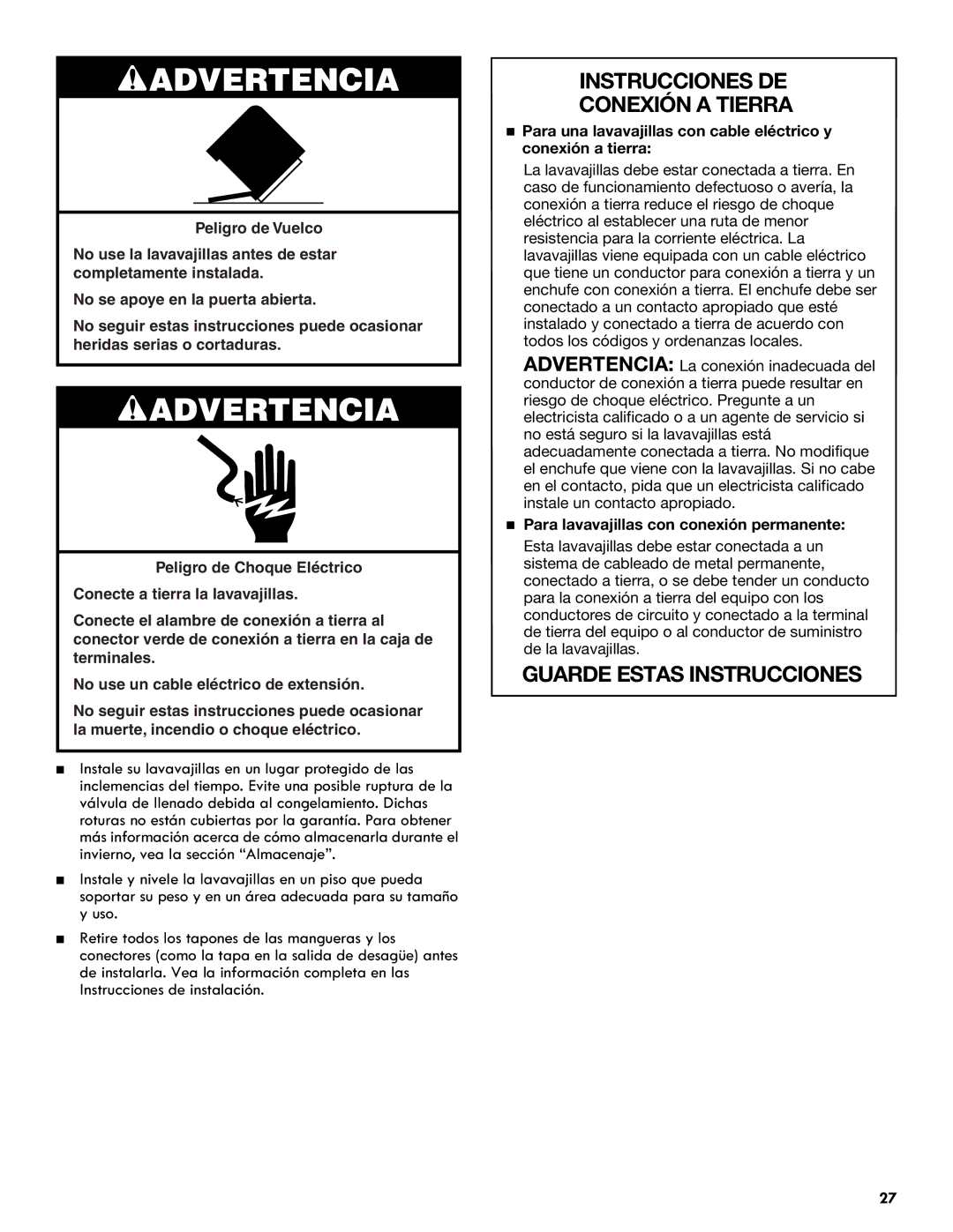 Kenmore 665.1301 manual Guarde Estas Instrucciones 