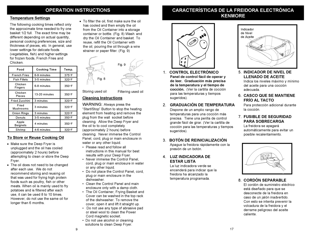 Kenmore 69298 owner manual Kenmore 