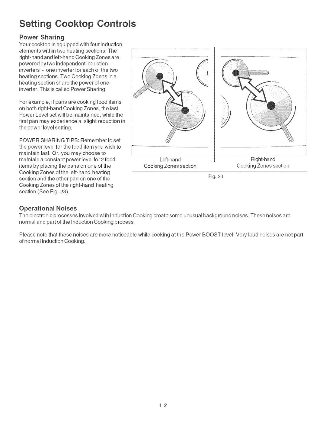 Kenmore 790.428 manual Power Sharing 