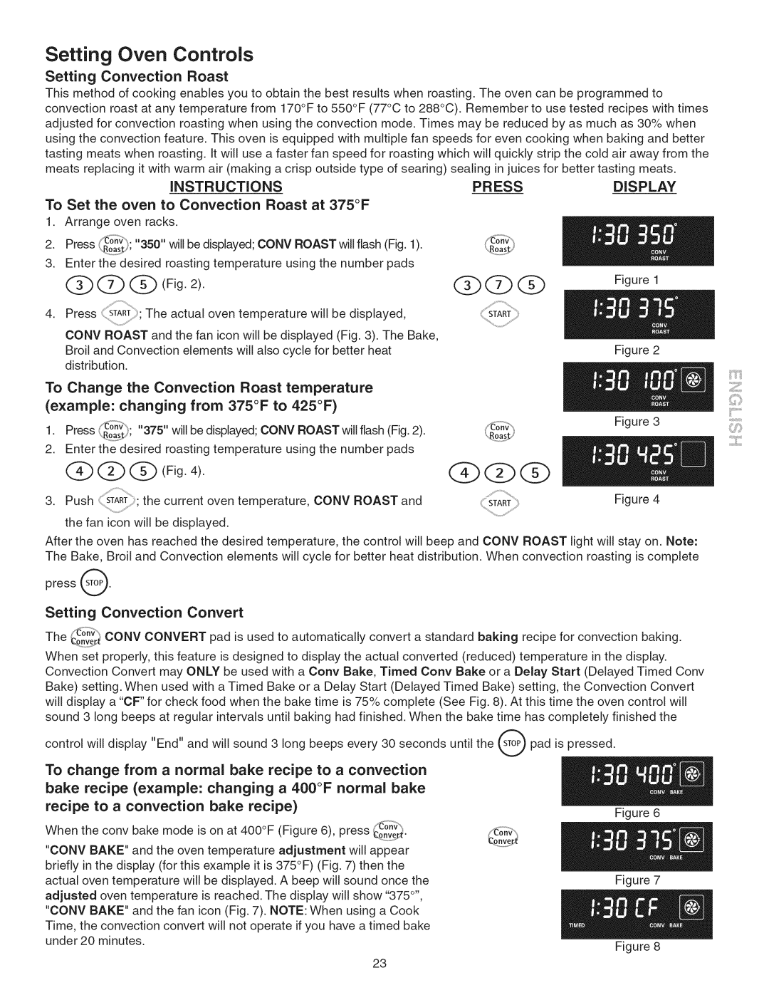 Kenmore 790.45 manual DDQ Q2bQ, Setting Oven Controls 