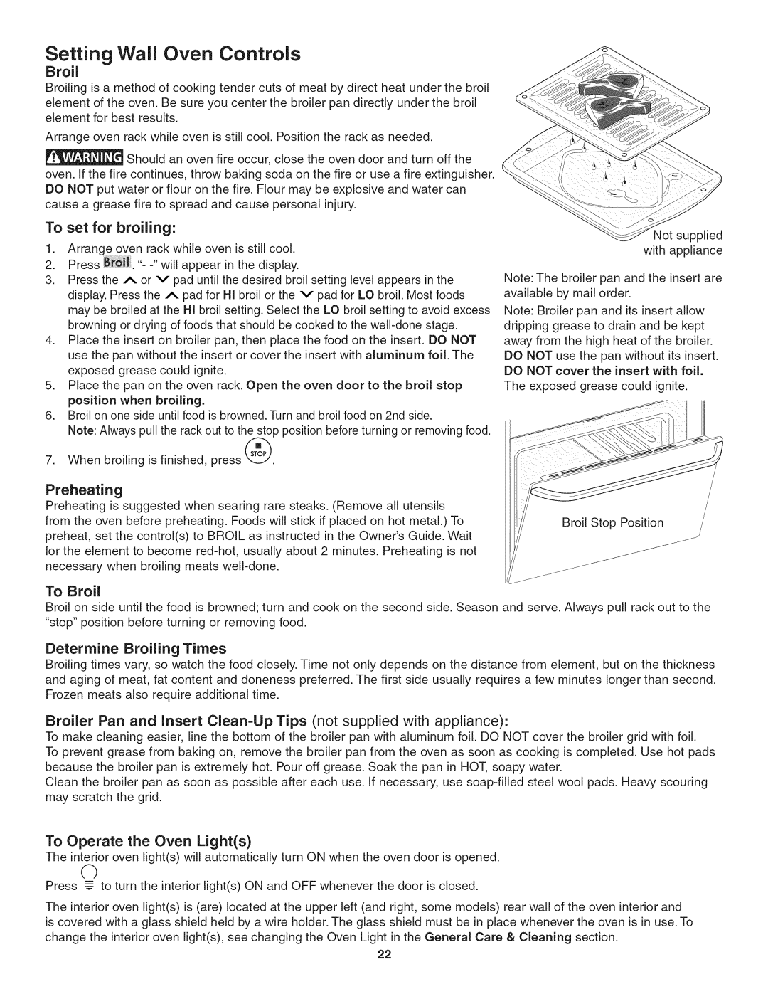 Kenmore 790.4884, 790.4885 manual Preheating 