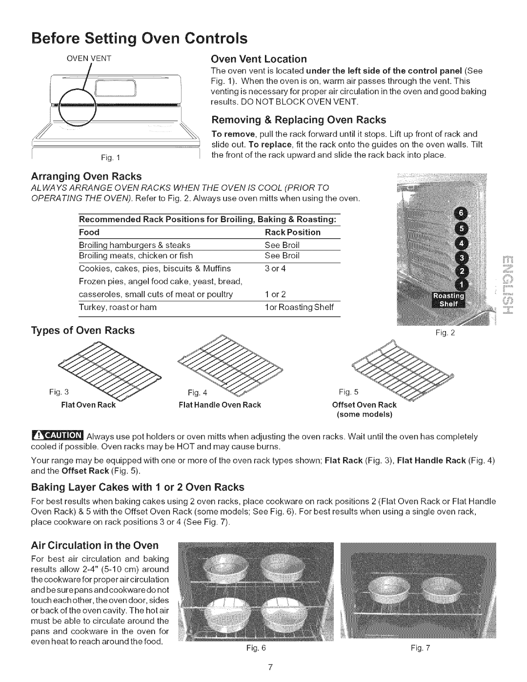 Kenmore 790.9446 manual Before Setting Oven Controls 