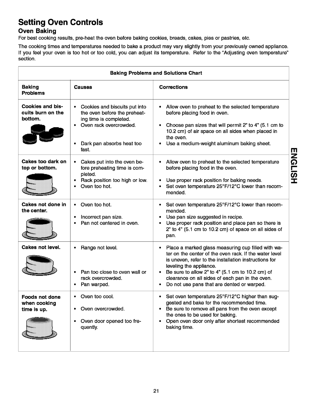 Kenmore 790.99613 manual Oven Baking 