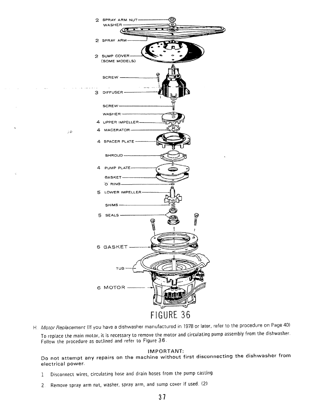 Kenmore 808353 manual WAs.ER 