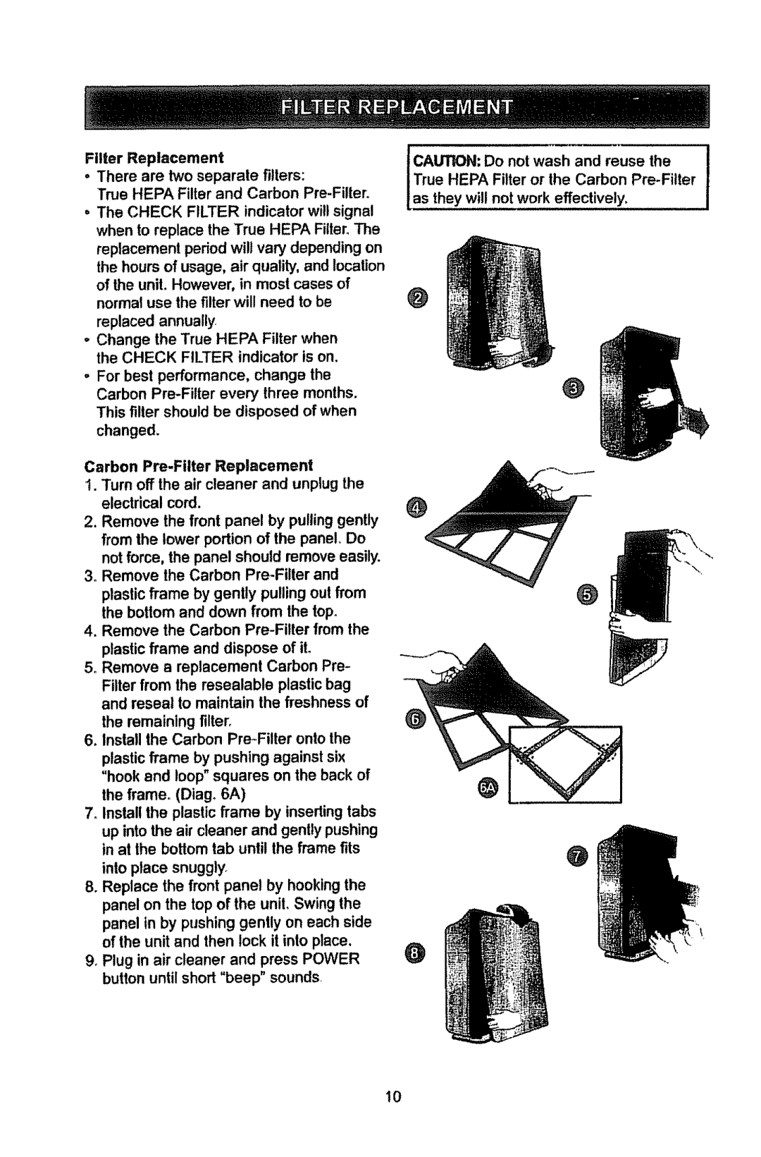 Kenmore 85450, 85300, 85150 manual 