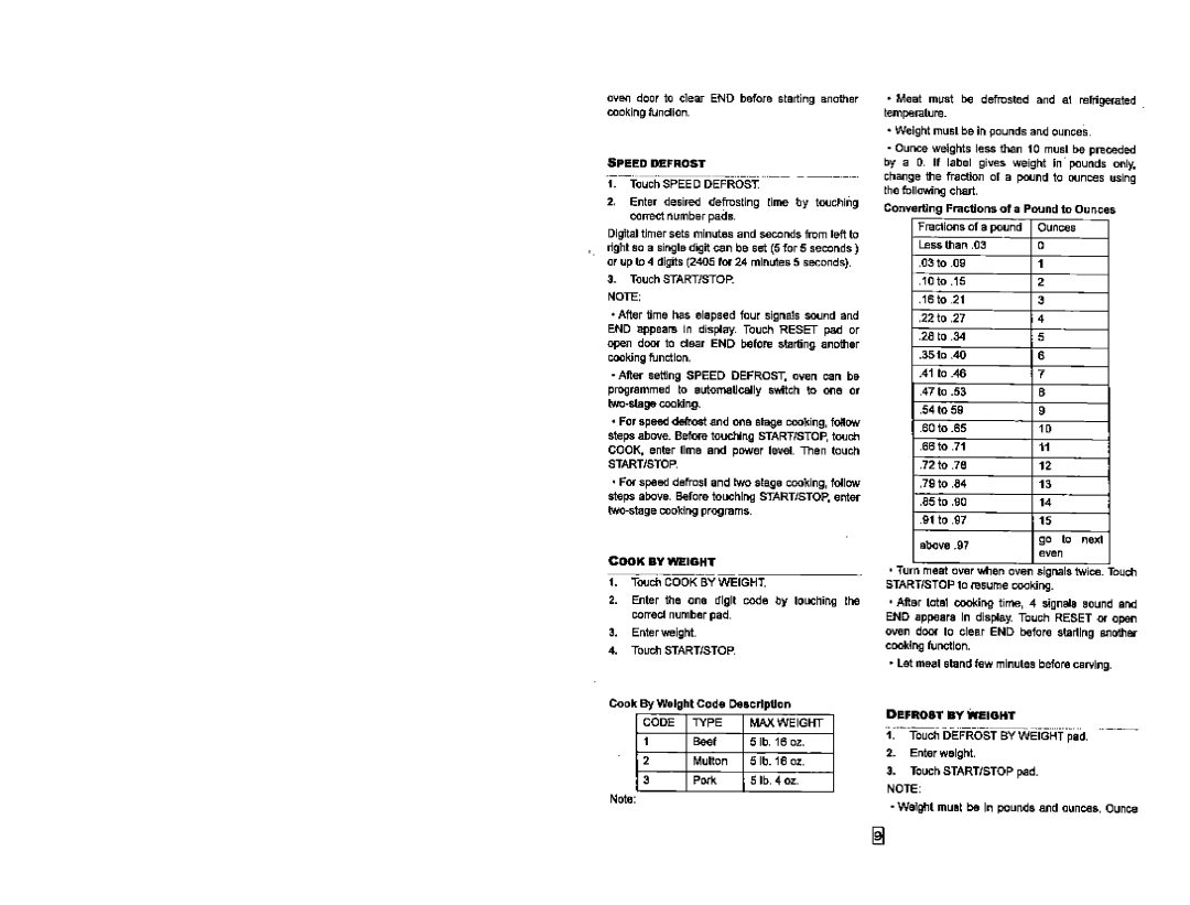 Kenmore 87133 manual 