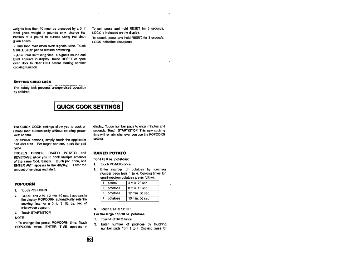 Kenmore 87133 manual 