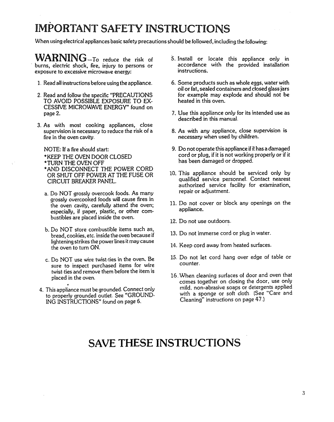 Kenmore 88963 When using electrical appliances basic safety precautions, Read all instructions before using the appliance 