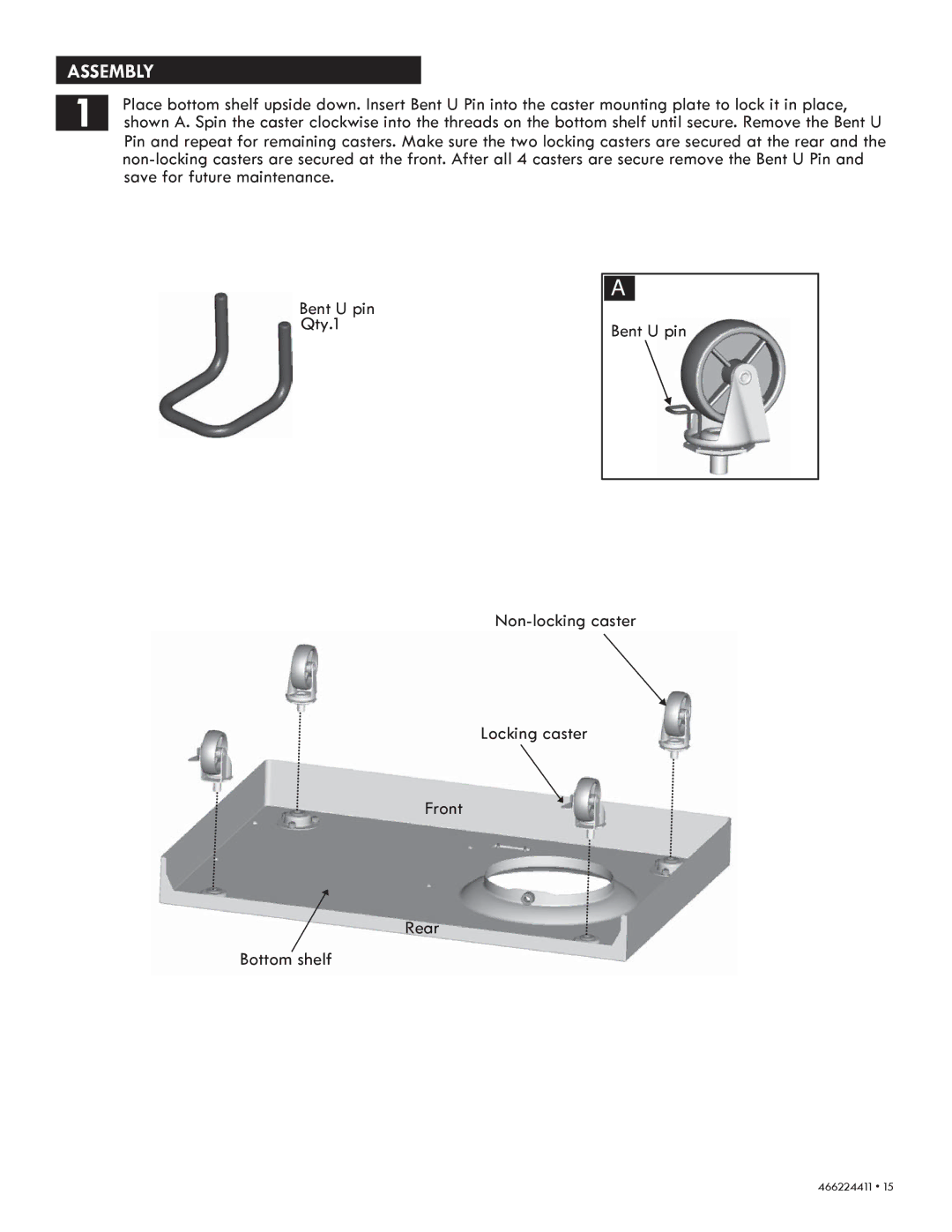 Kenmore 90113 manual Assembly 