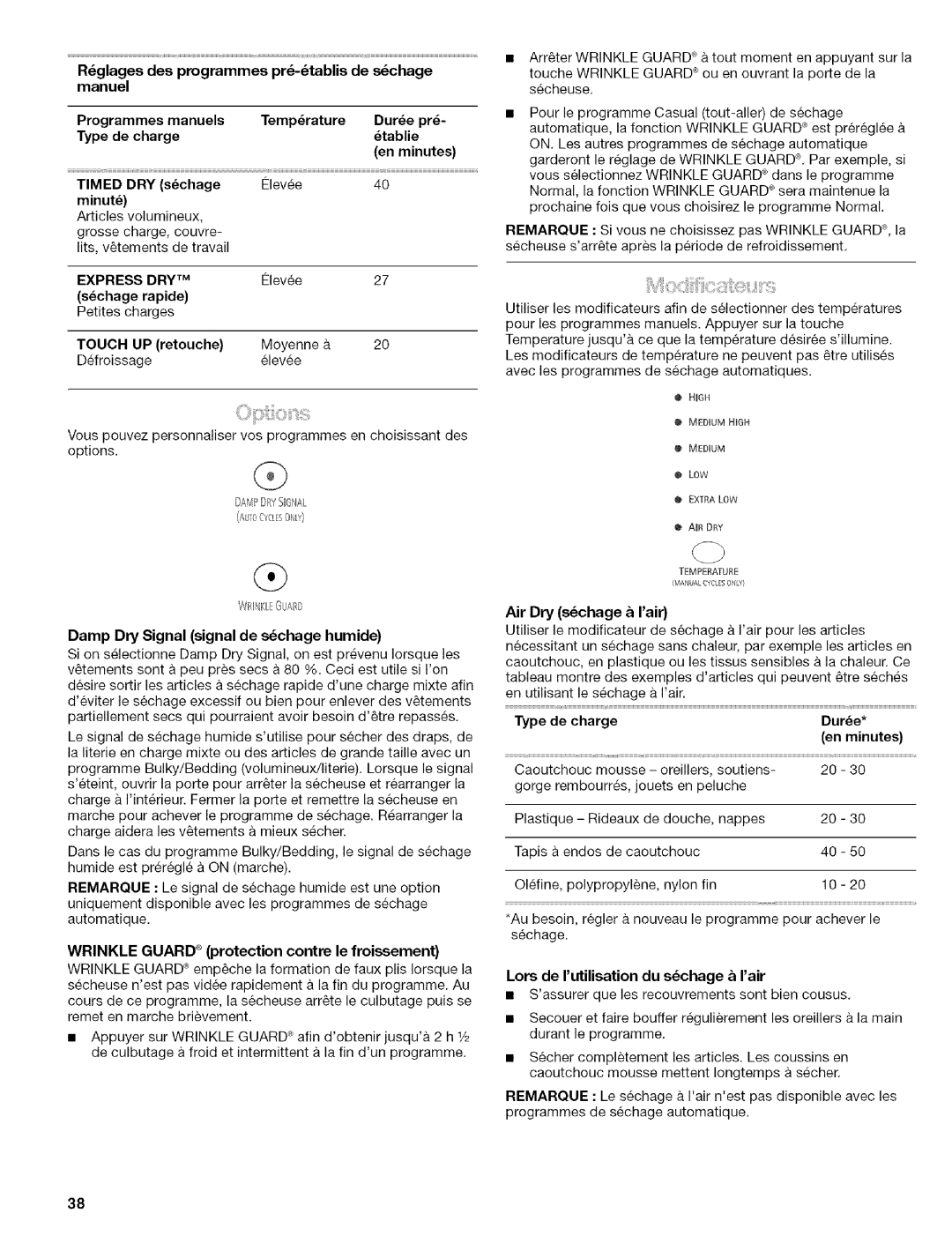 Kenmore 110.C8508, C8587, C8586 manual Timed 