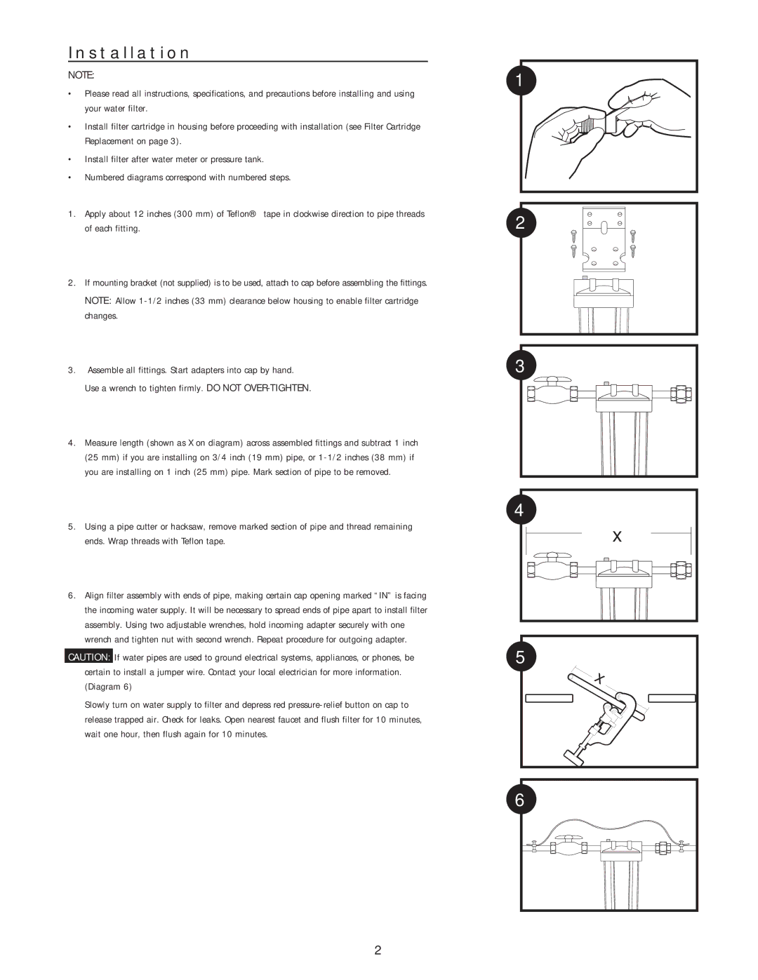 Kenmore HD-950 manual Installation 