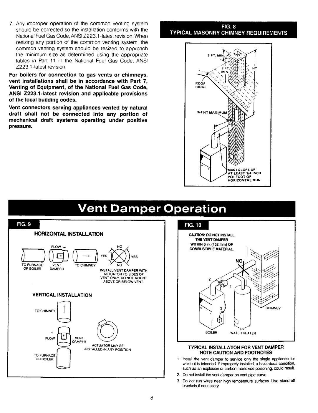 Kenmore KWX - 8V, KWX - 9V, KWX - 3V, KWX - 6V, KWX - 4V, KWX - 7V, KWX - 5V Horizontal Installation, Vertical Installation 