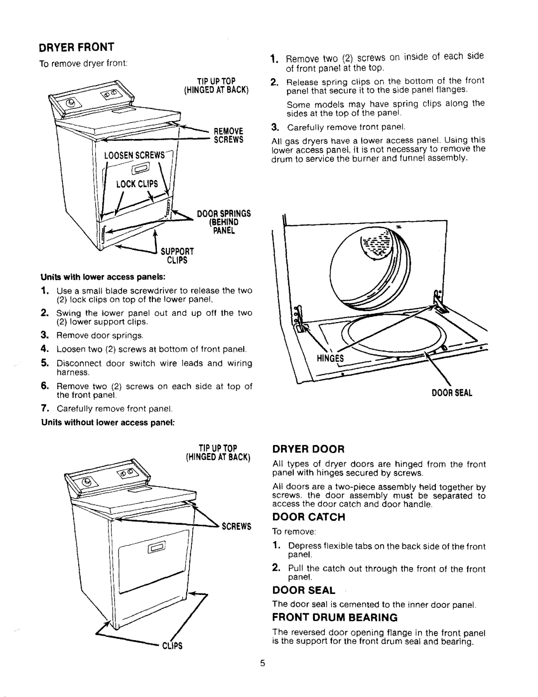 Kenmore L-58 manual 