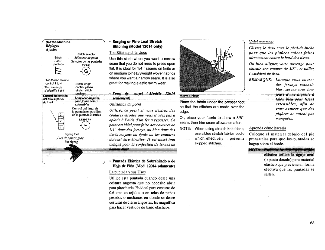 Kenmore Sewing Machine manual LFmnsi6n, Point, Hoja de Ph3a Mod sotamente 