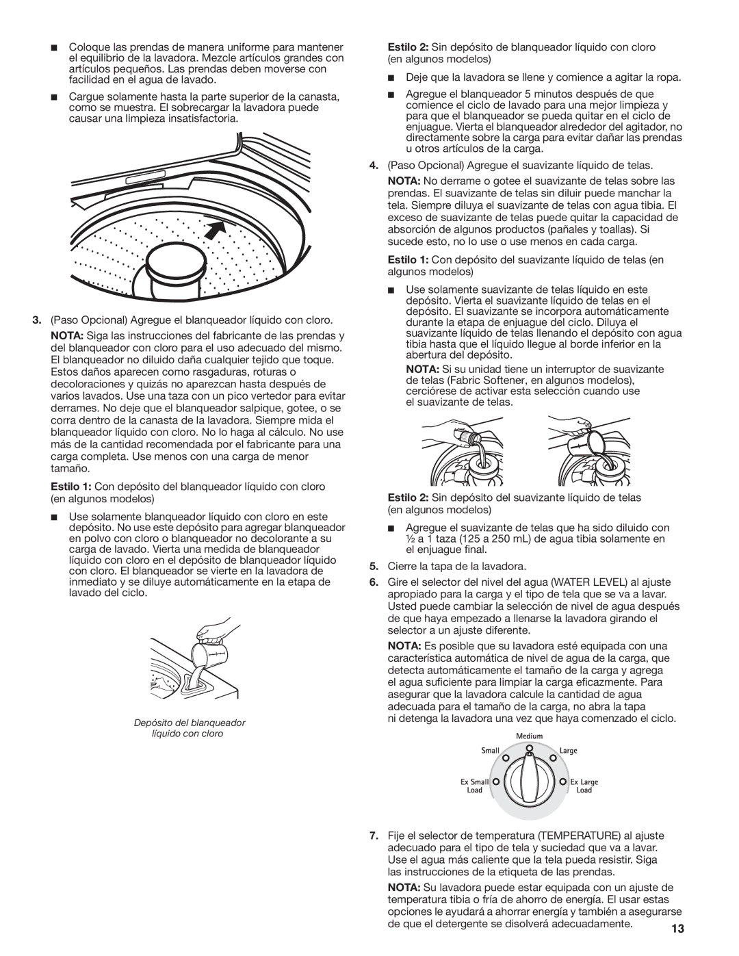 Kenmore W10026670A manual Ni detenga la lavadora una vez que haya comenzado el ciclo 