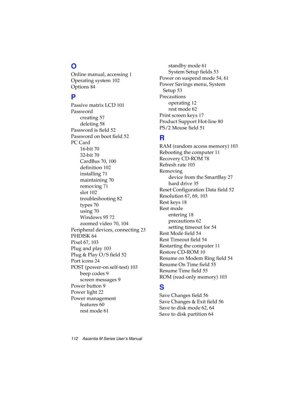 Kensington manual Ascentia M Series User’s Manual 