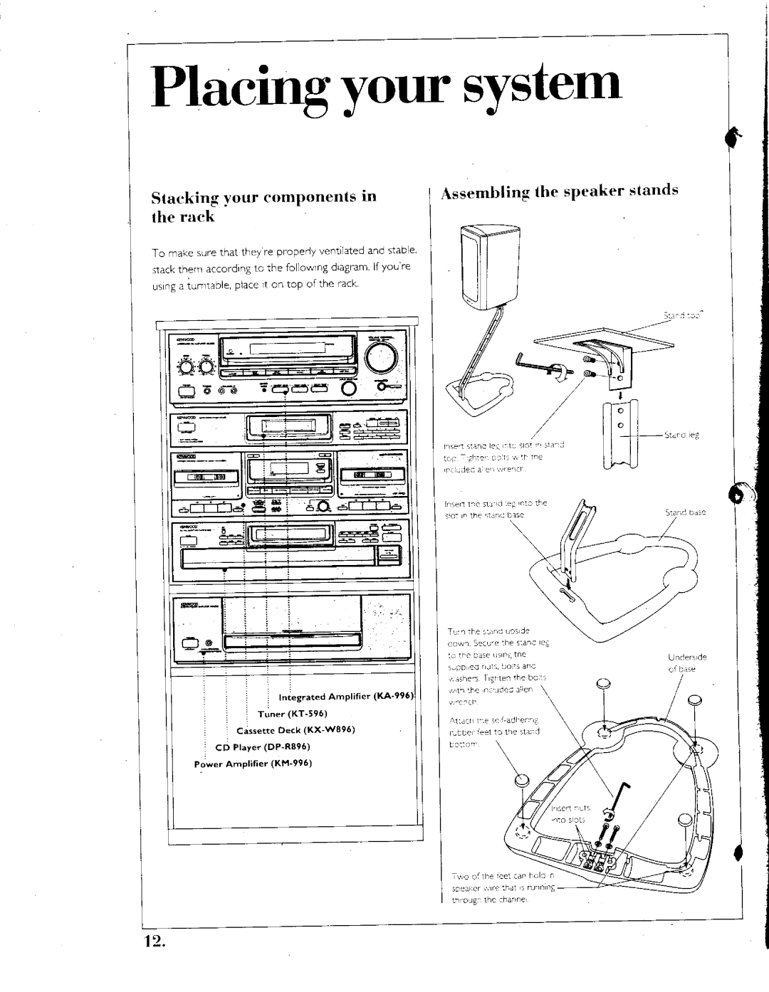 Kenwood 1050 AV manual 