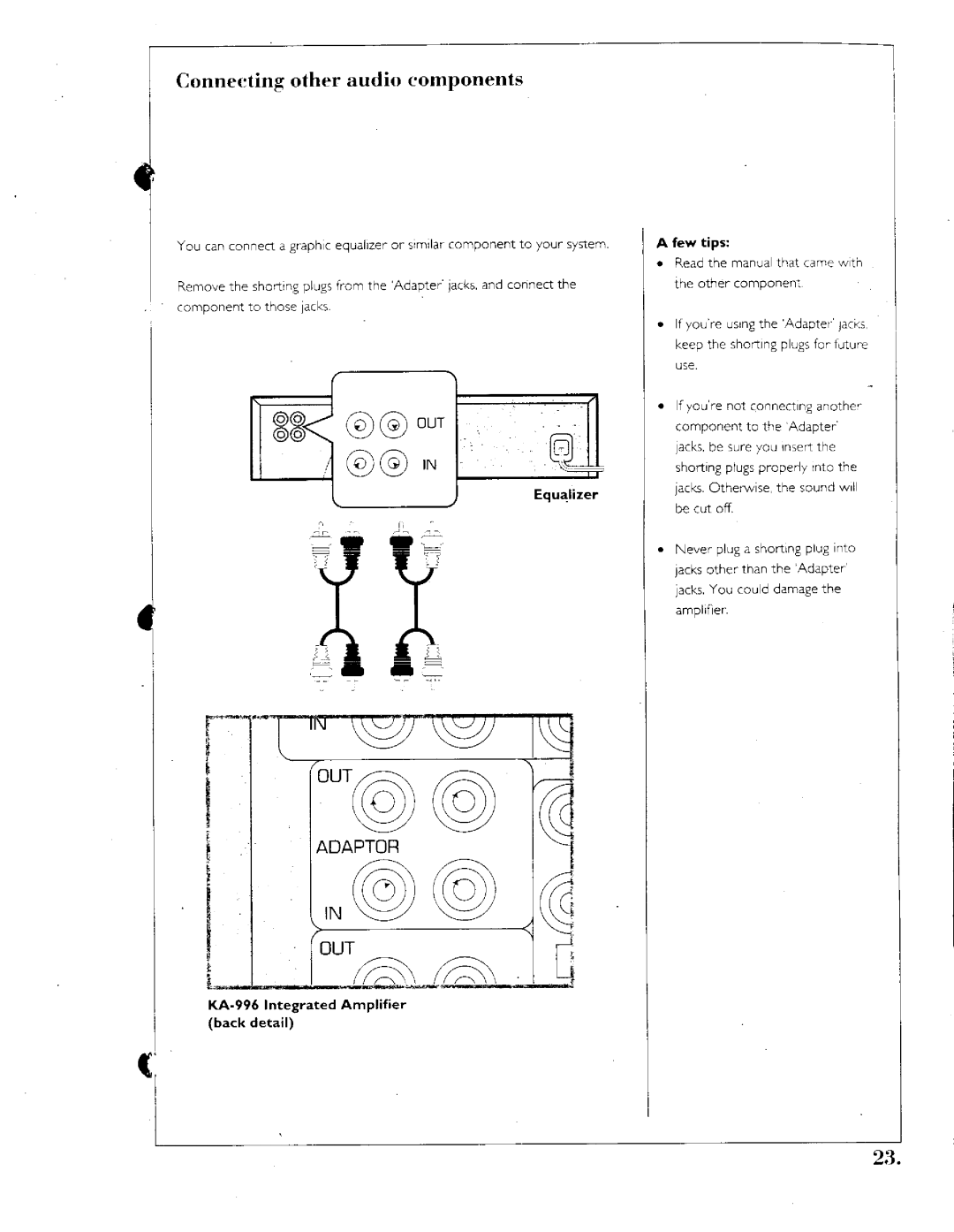 Kenwood 1050 AV manual 