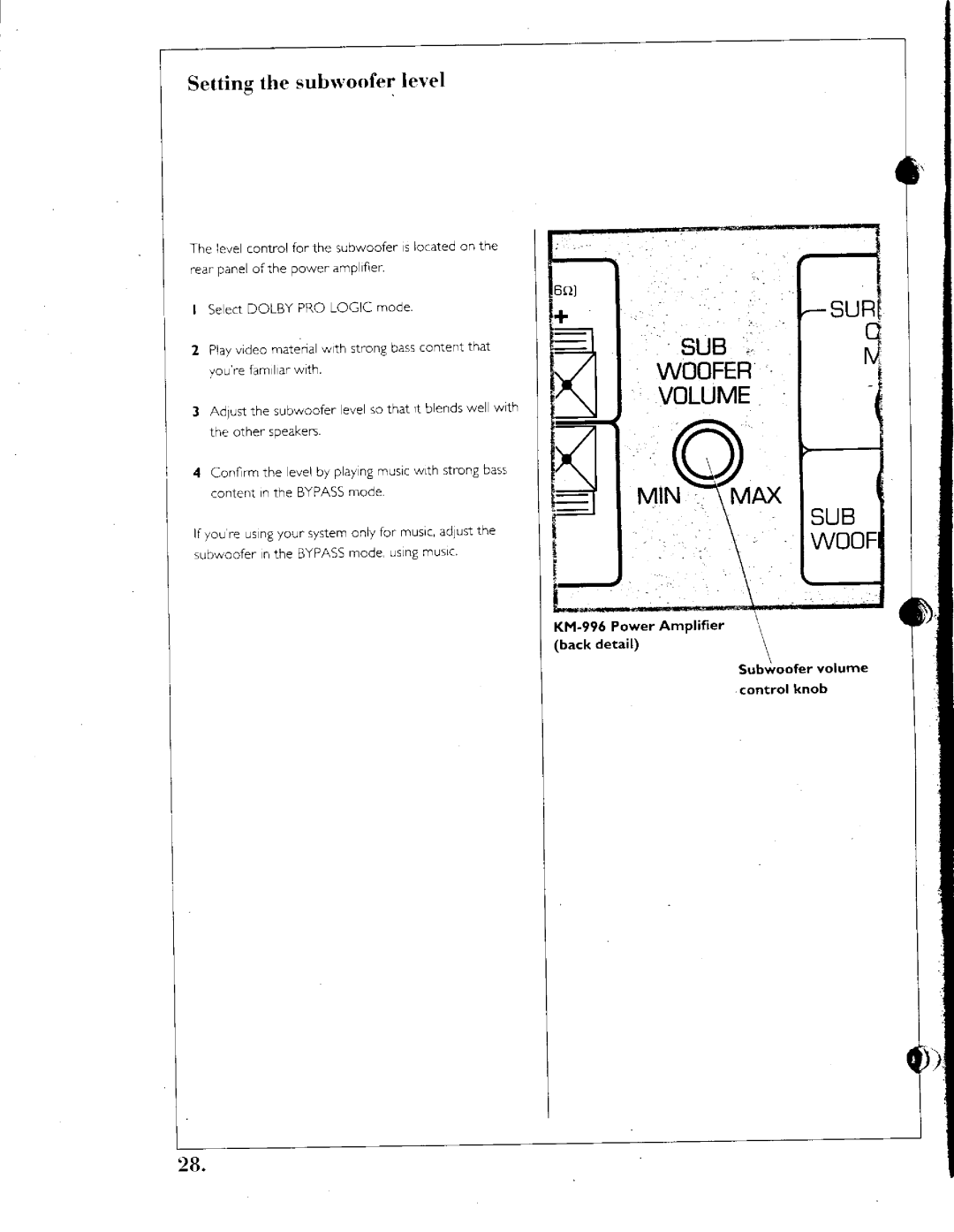 Kenwood 1050 AV manual 