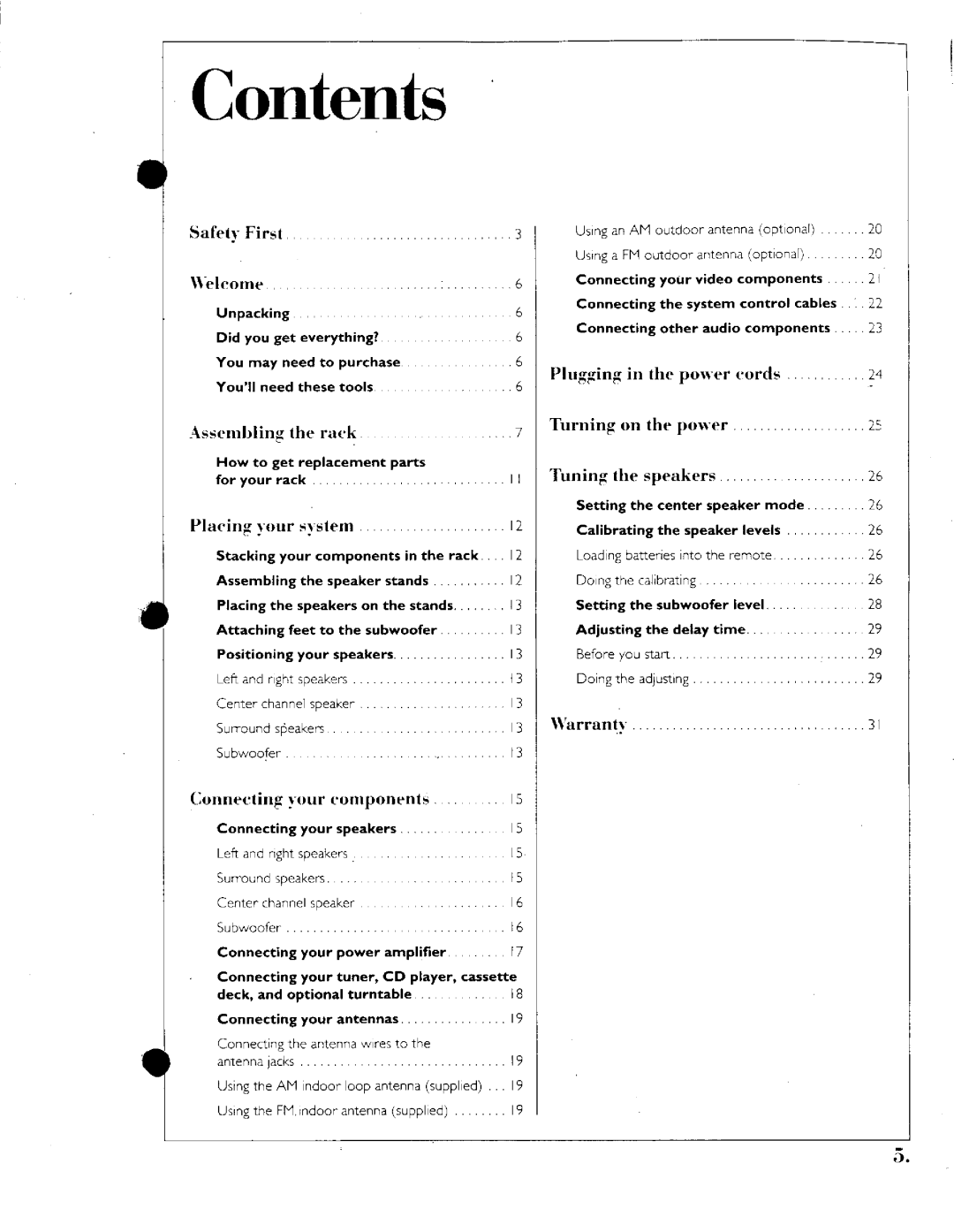 Kenwood 1050 AV manual 