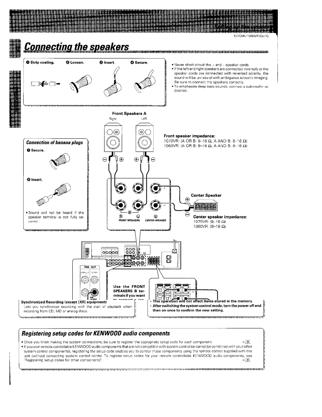 Kenwood 1070VR manual 