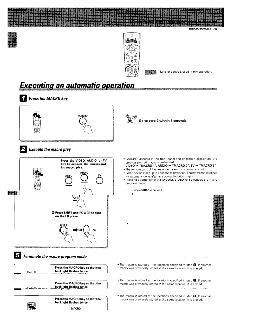 Kenwood 1070VR manual 