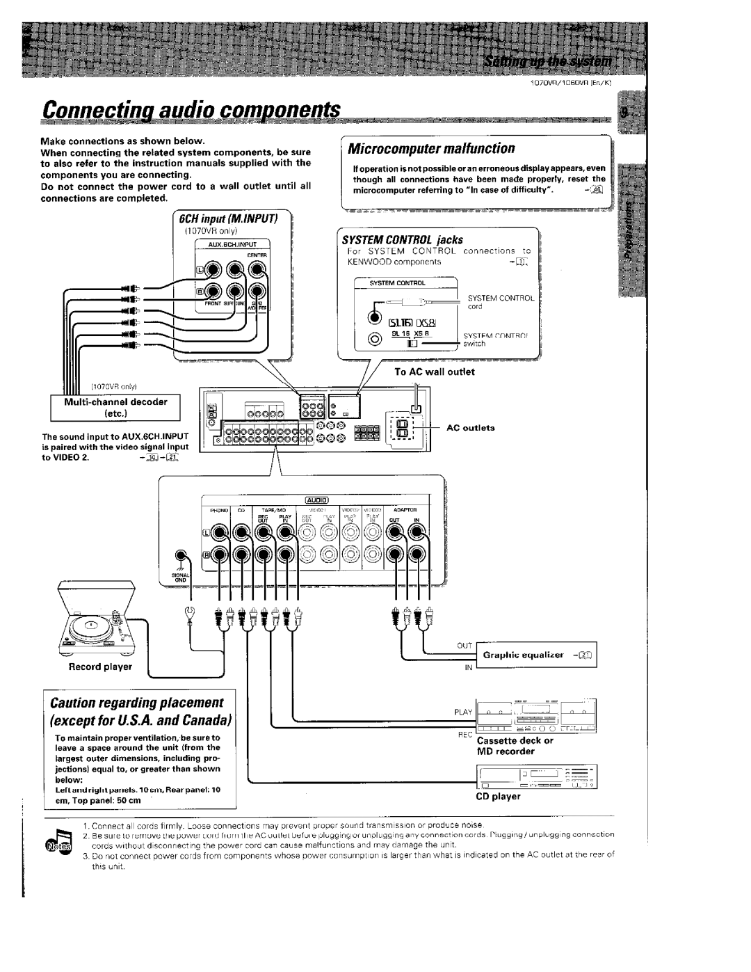 Kenwood 1070VR manual 