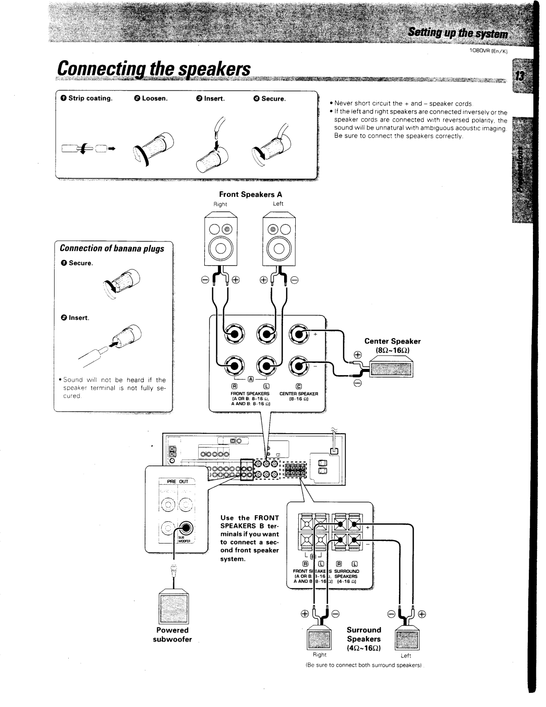 Kenwood 1080VR manual 