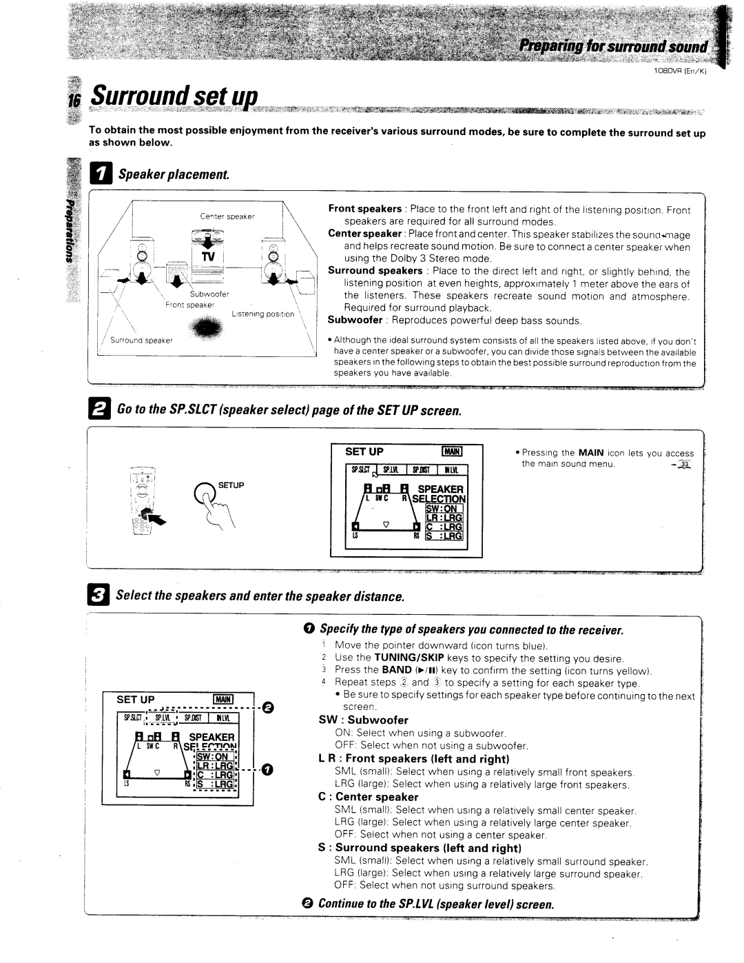 Kenwood 1080VR manual 