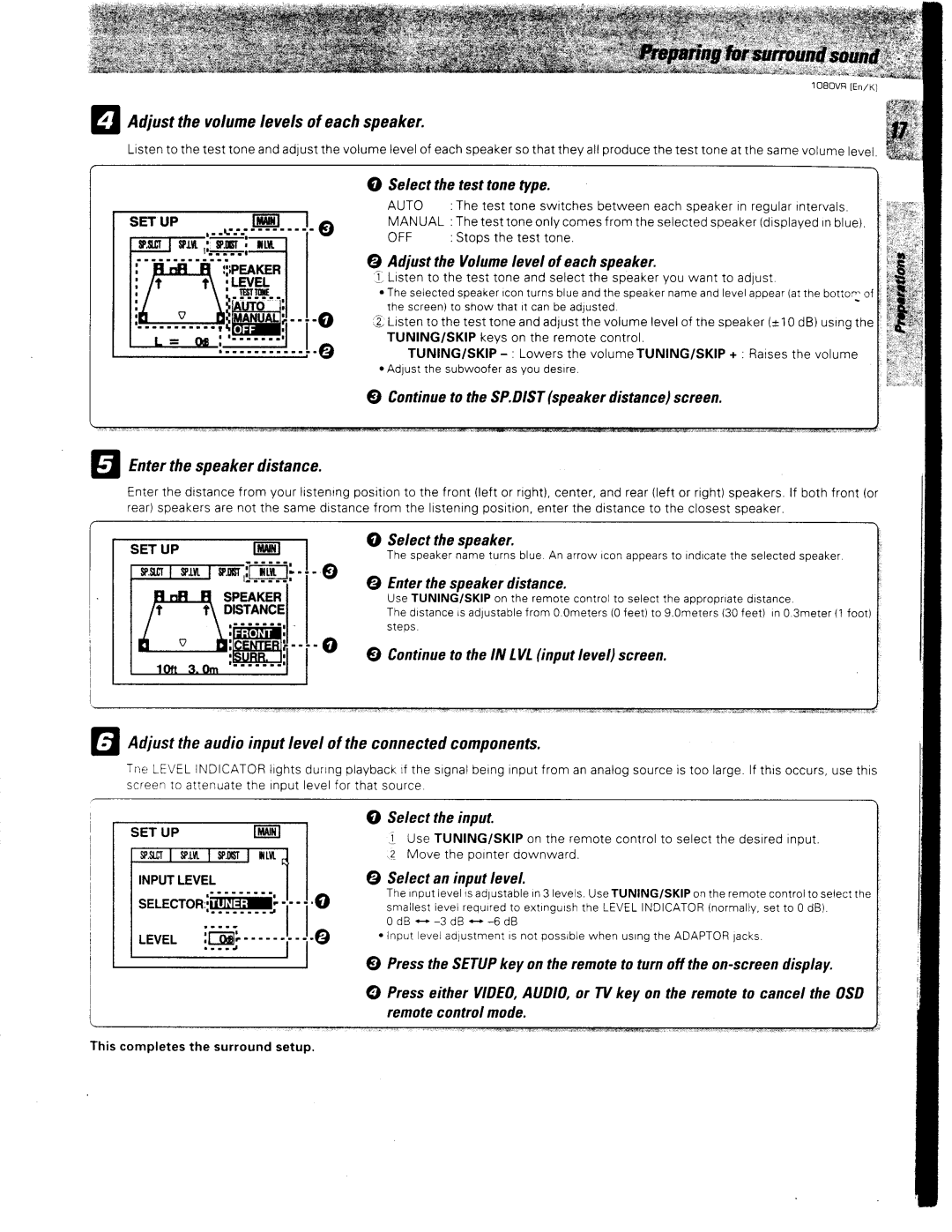 Kenwood 1080VR manual 