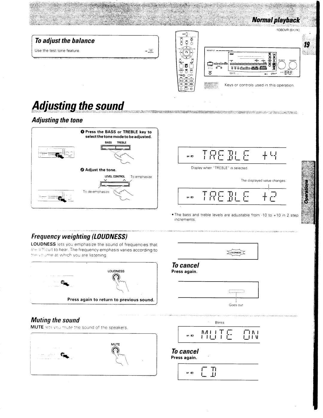 Kenwood 1080VR manual 