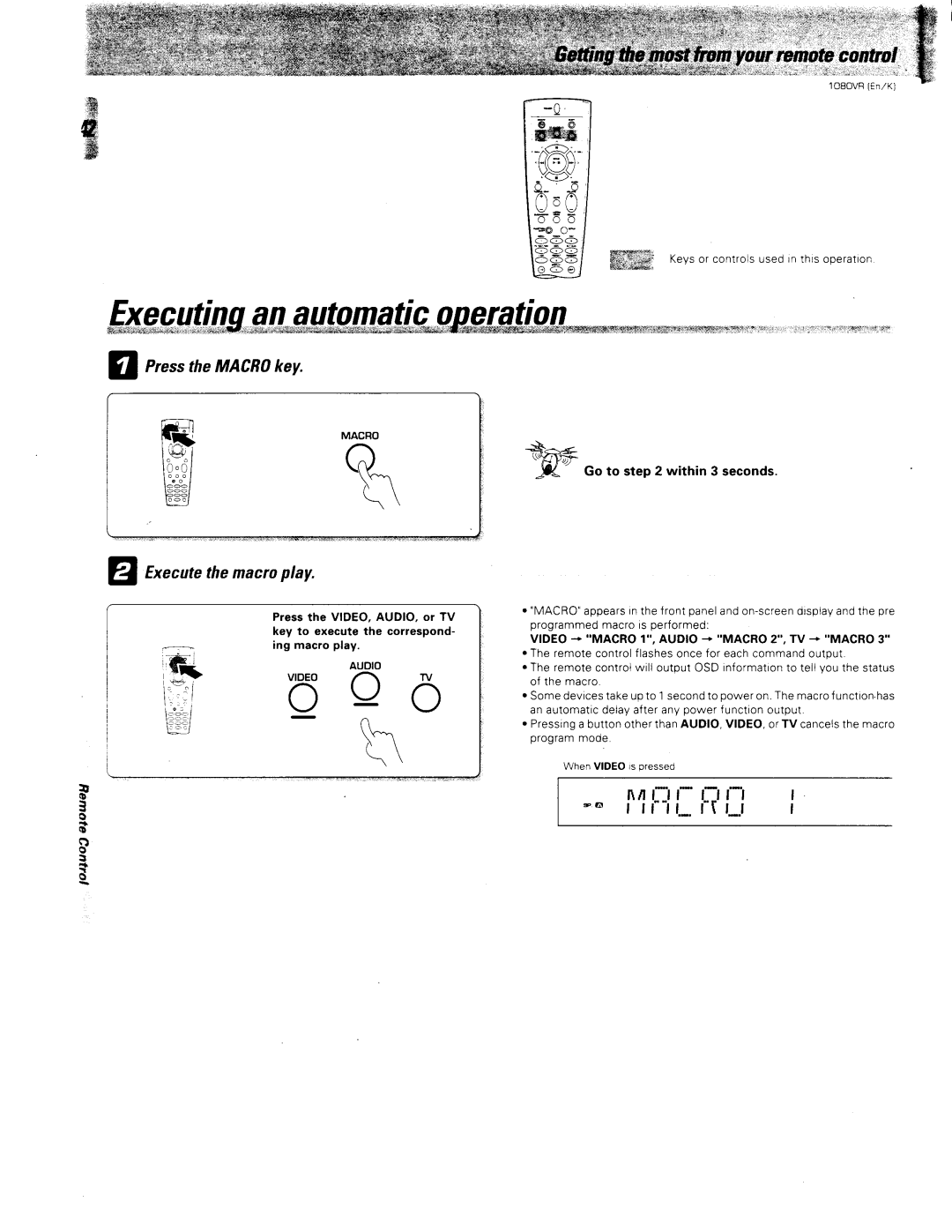 Kenwood 1080VR manual 