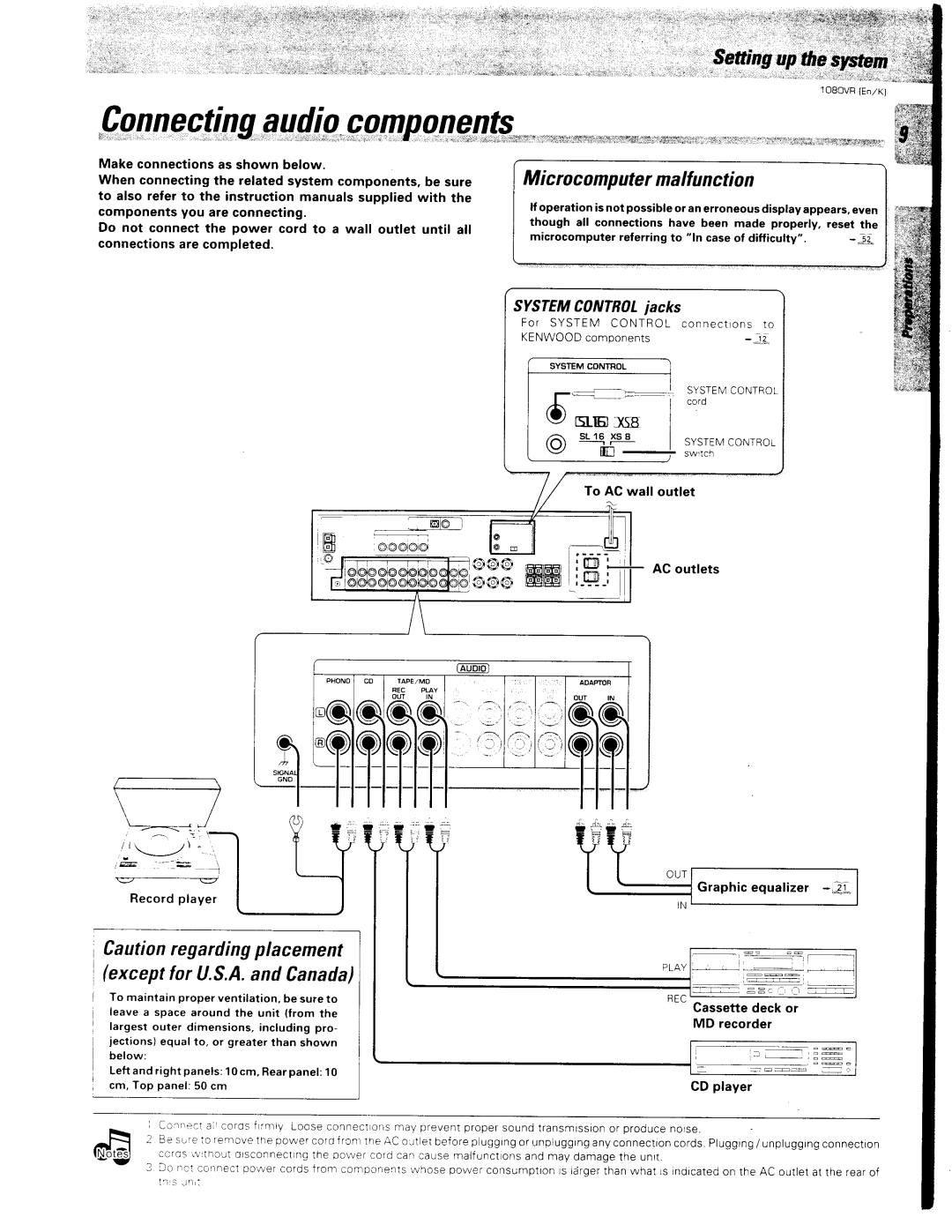 Kenwood 1080VR manual 