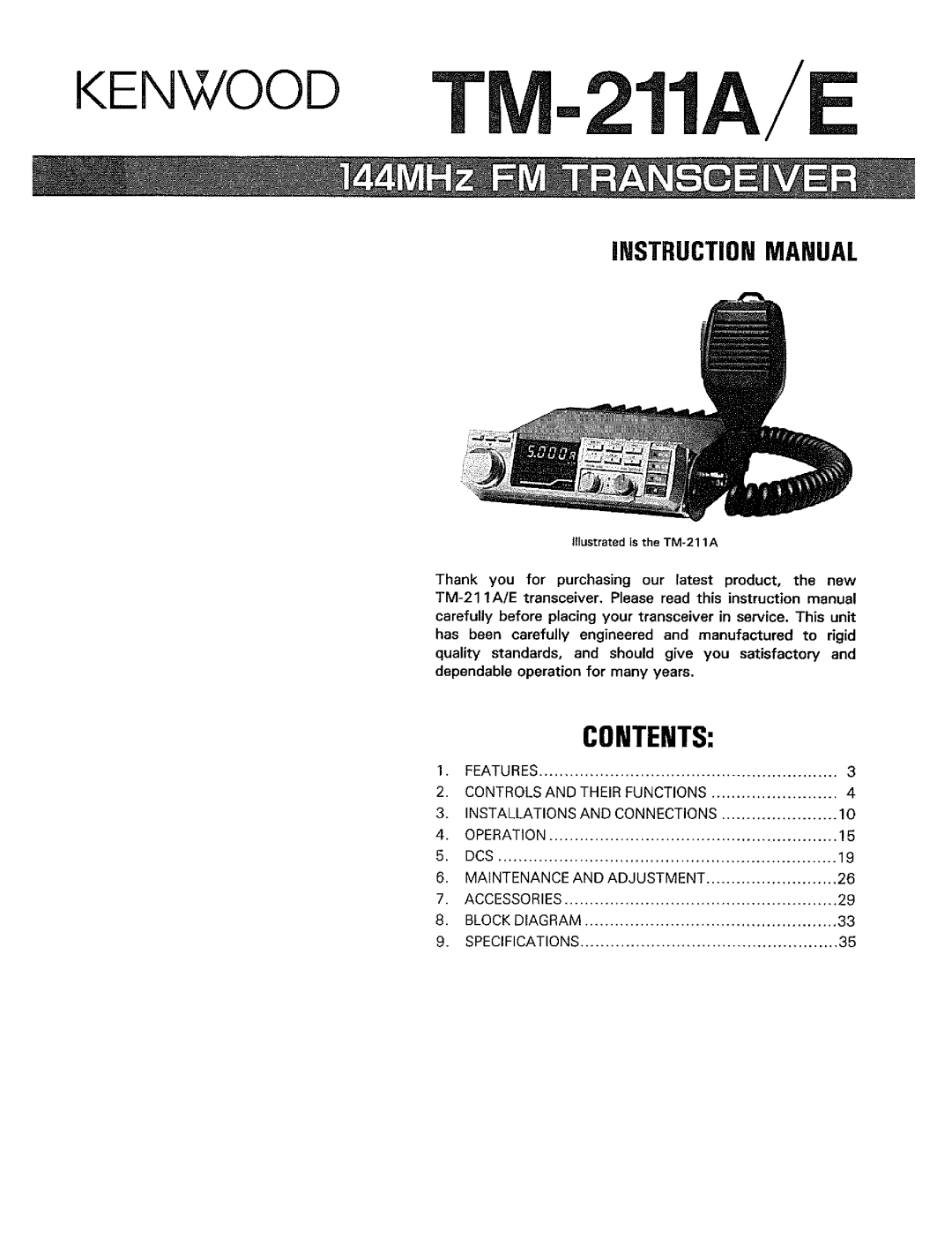 Kenwood 144mhz fm transceiver manual 