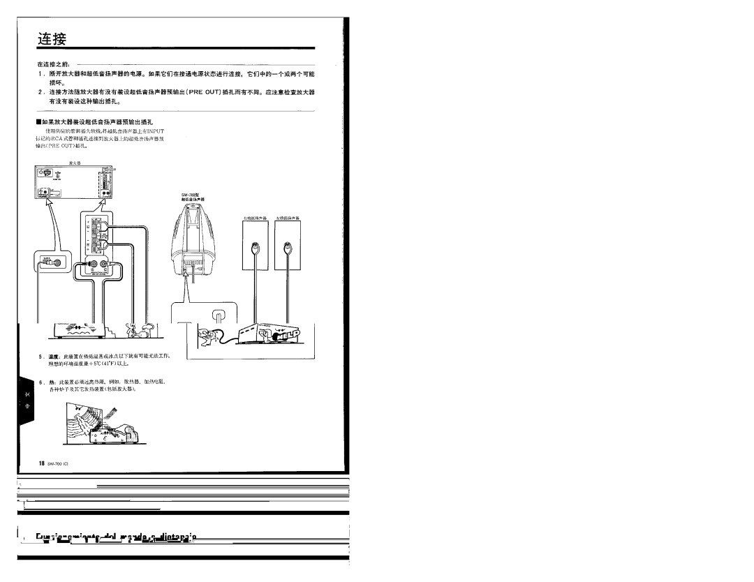 Kenwood Speaker, 368, SW-700 manual 