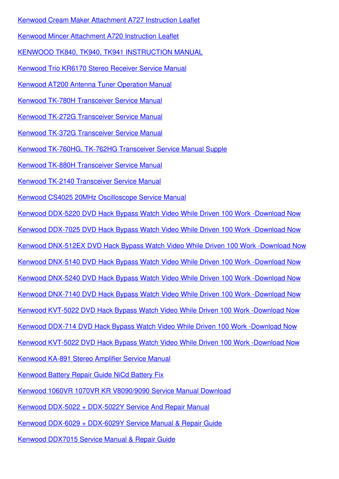 Kenwood 382md user manual 