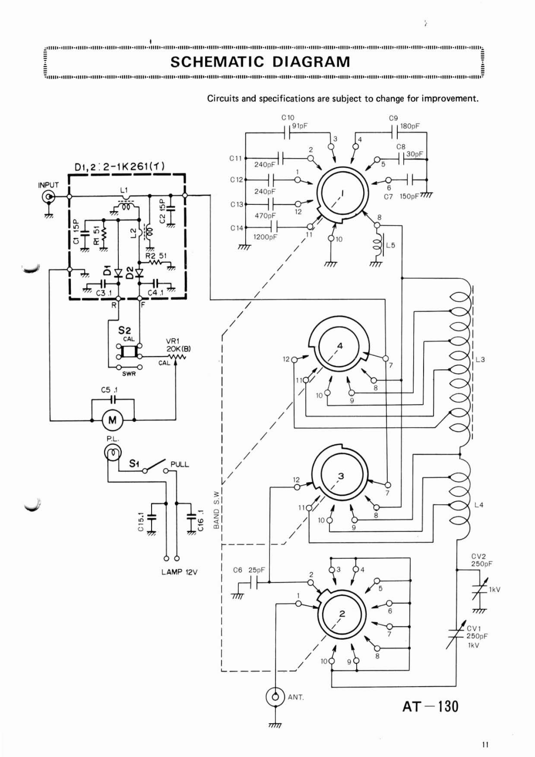 Kenwood AT-130 manual GcT 