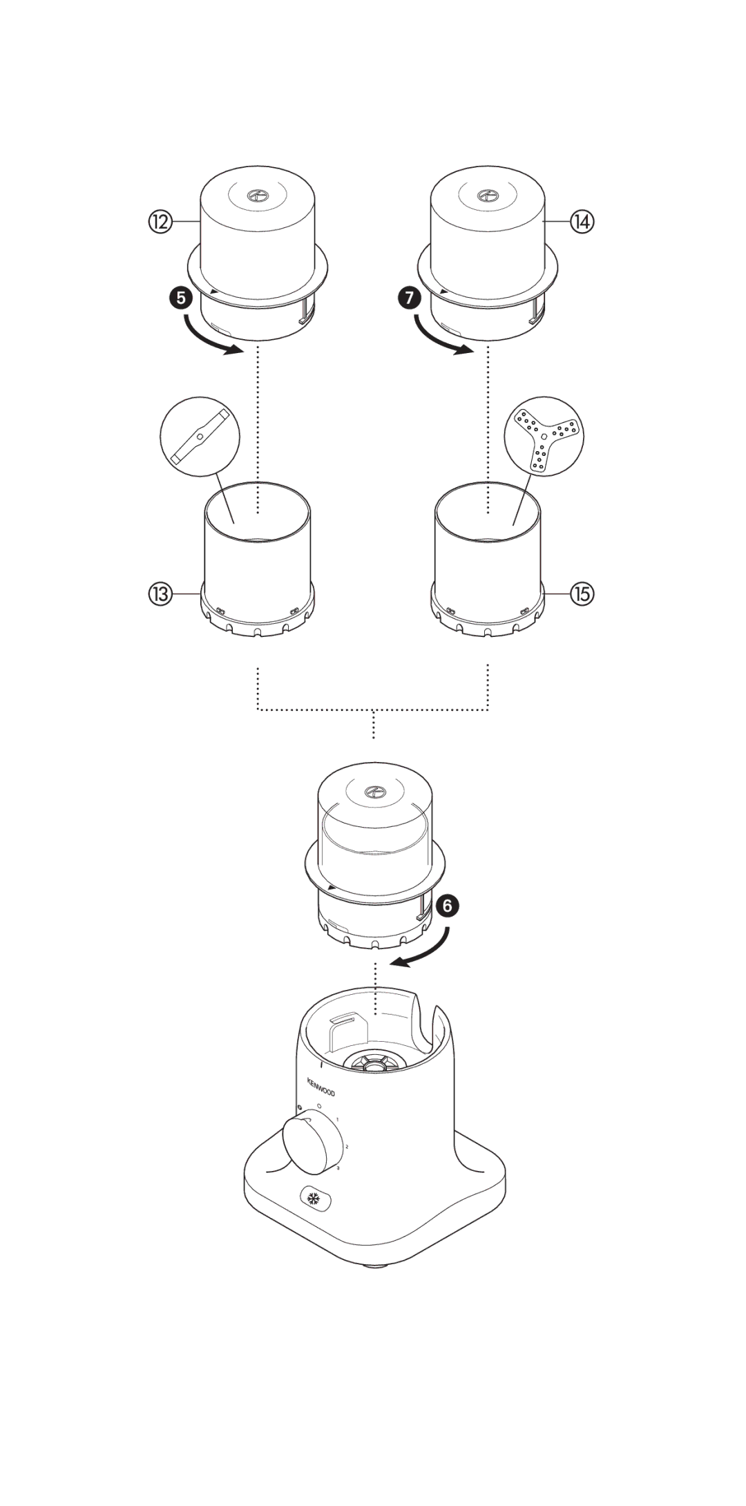 Kenwood BL460, BL480, BL470 manual 