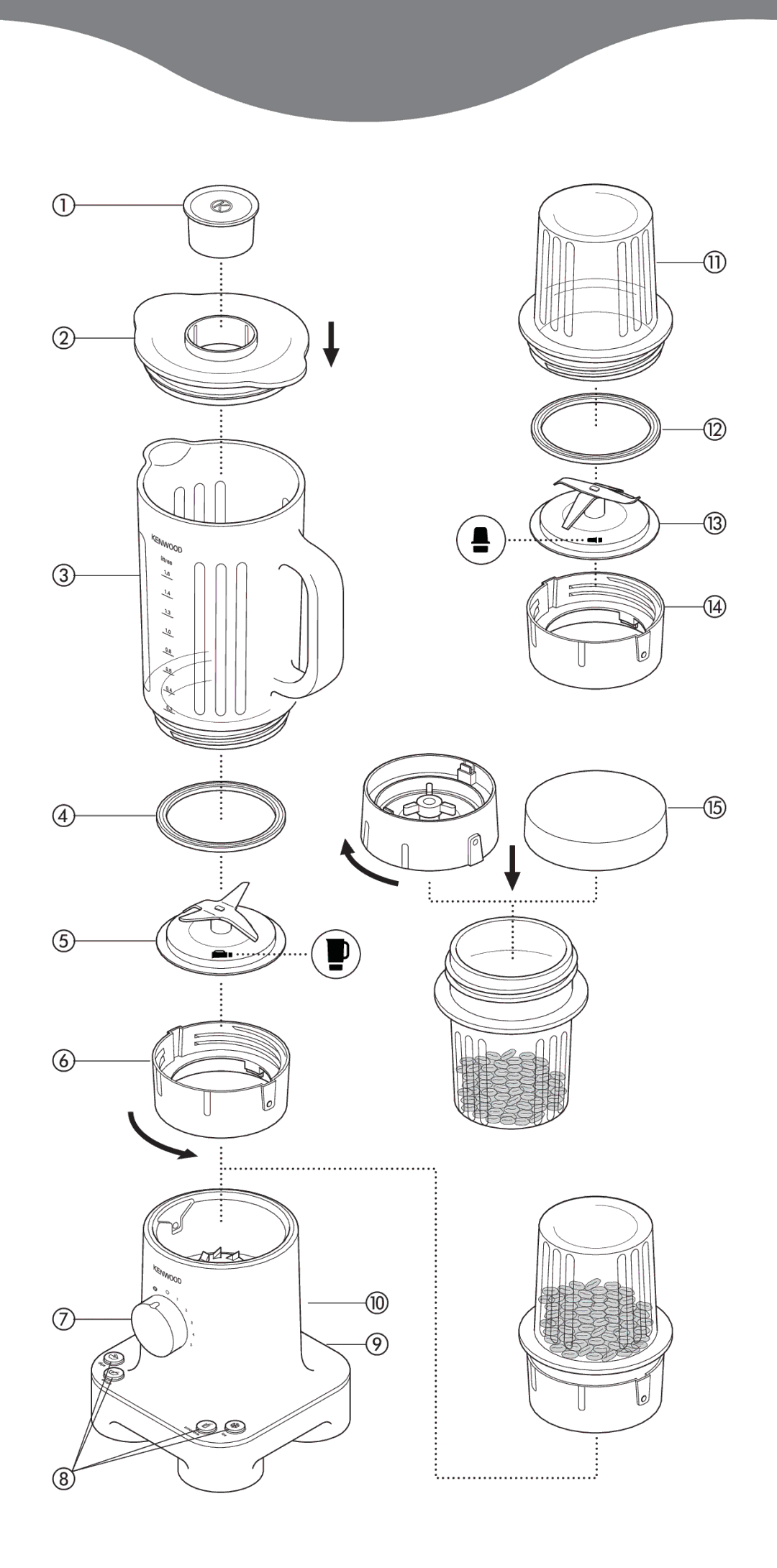 Kenwood BL760, BL770 manual 