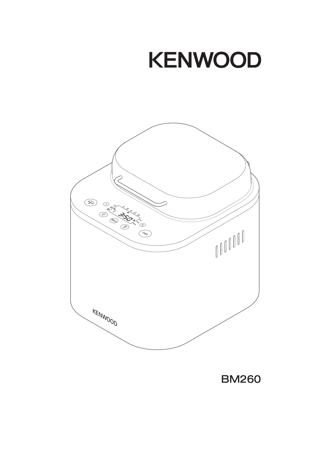 Kenwood BM260 manual 