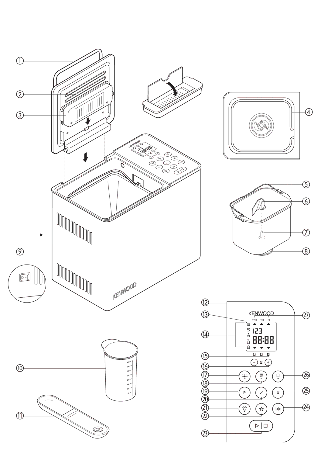 Kenwood BM450 manual 