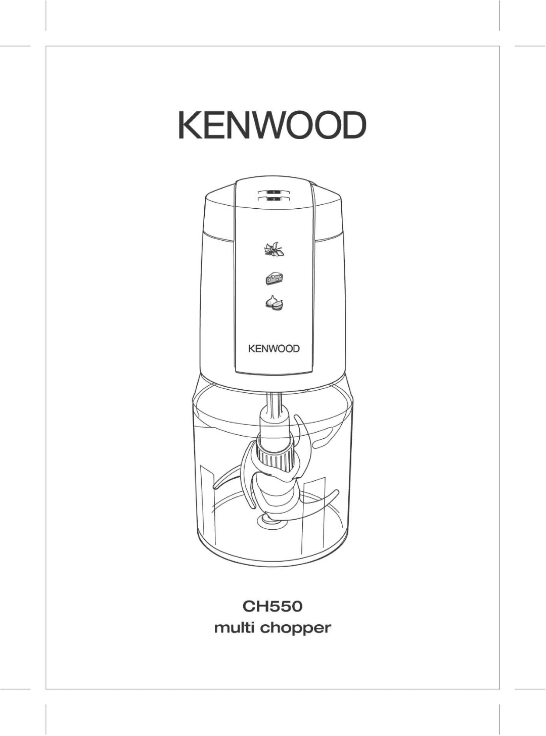 Kenwood Ch550 manual 