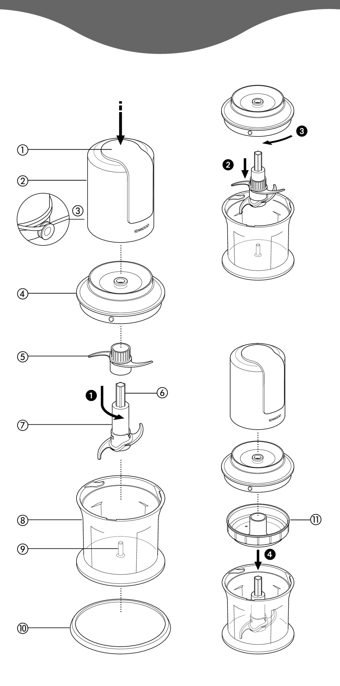 Kenwood CH580 series manual 