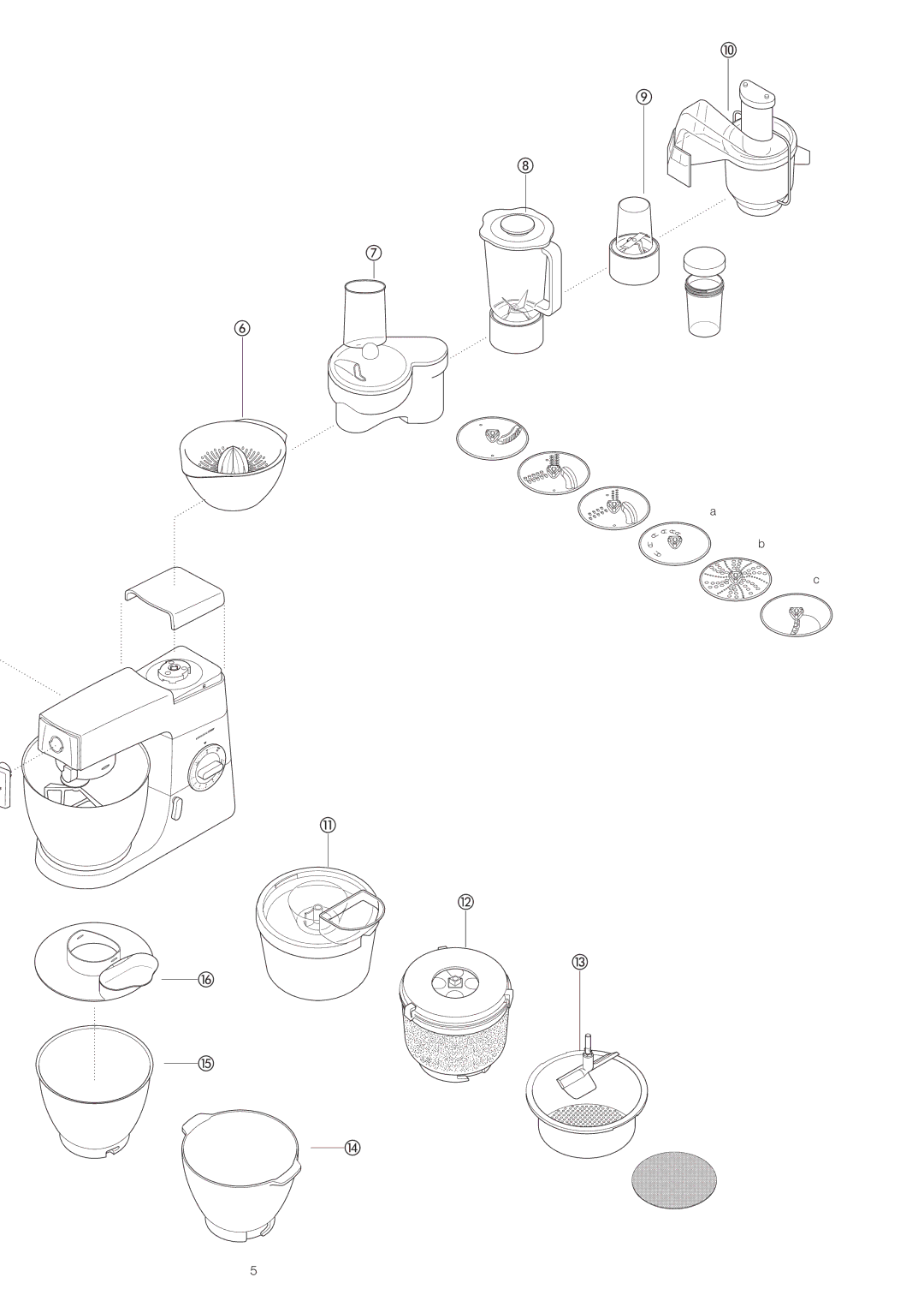 Kenwood Chef KM330 series/Major KM630 series manual 